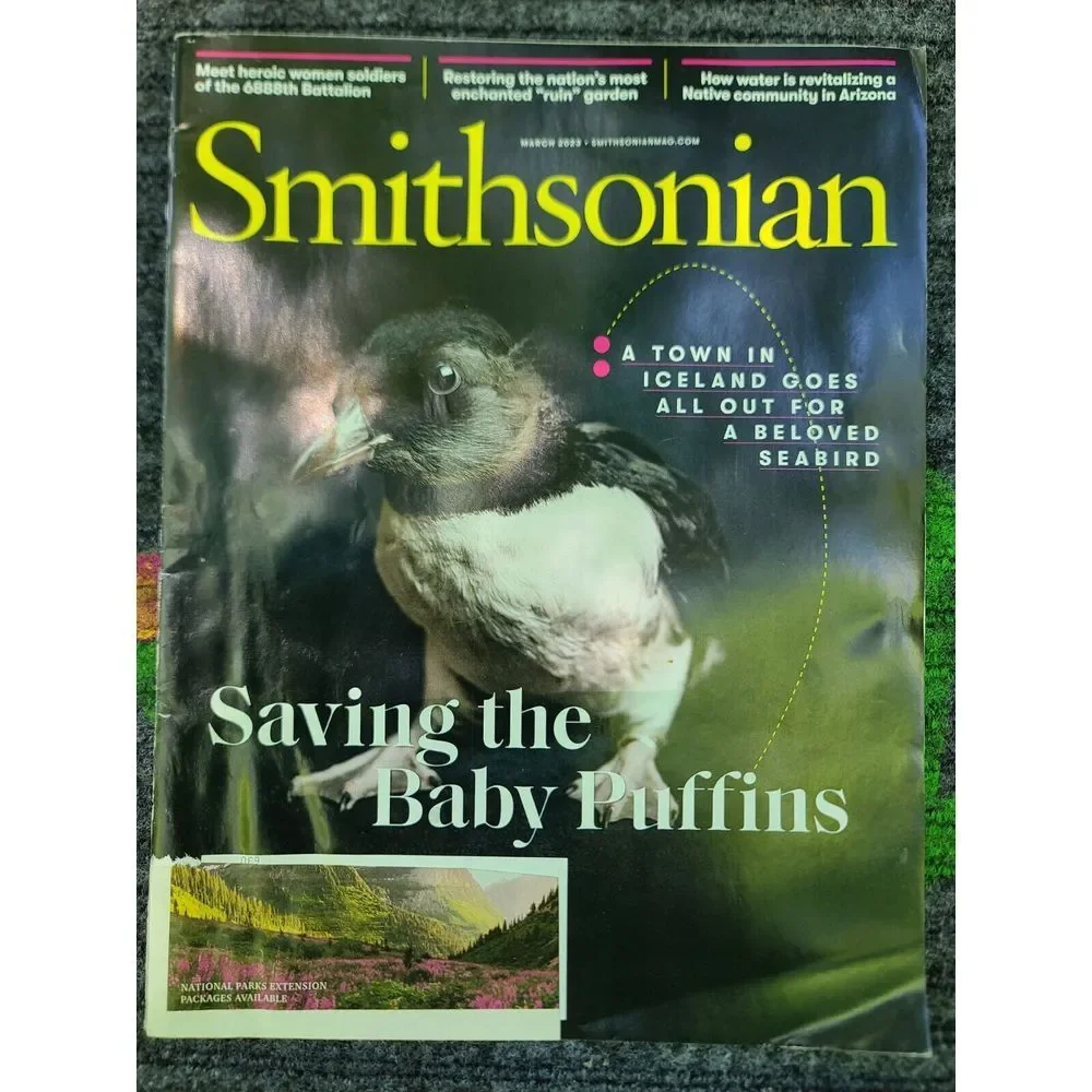 Smithsonian‎ Magazine 2023 History King Westminster Abbey Puffin Iceland Arizona